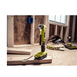 RYOBI PSBRA02B-PSBCS02B ONE+ HP 18V Brushless Cordless Compact 2-Tool Combo Kit with 3/8 in. Right Angle Drill and Cut-Off Tool (Tools Only)
