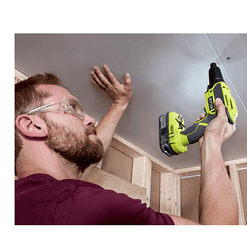 RYOBI P225-PSK005 ONE+ 18V Brushless Cordless Drywall Screw Gun with 2.0 Ah Battery and Charger