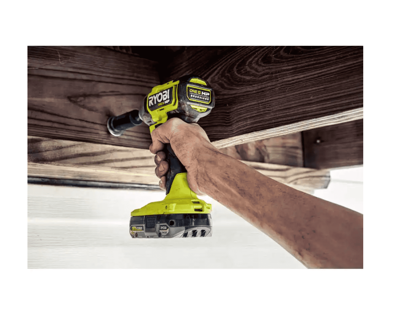 RYOBI PBLID01B-PSK005 ONE+ HP 18V Brushless Cordless 1/4 in. Impact Driver with 2.0 Ah Battery and Charger