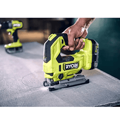 RYOBI Jig Saw PBLJS01K1 ONE+ HP 18V Brushless Cordless with 2.0 Ah HIGH PERFORMANCE Battery and Charger