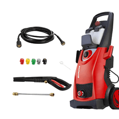 Sun Joe SPX3000 2030 MAX PSI 1.76 GPM 14.5 Amp Electric Pressure Washer, Red
