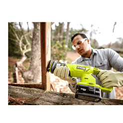 RYOBI P519-PSK005 ONE+ 18V Cordless Reciprocating Saw with 2.0 Ah Battery and Charger