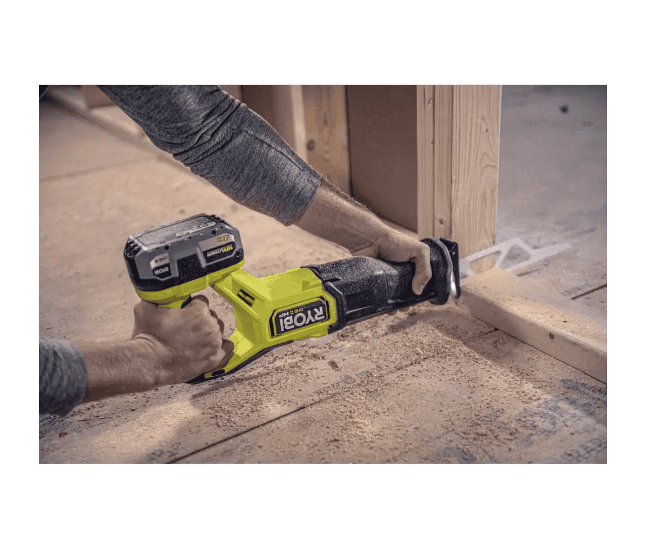RYOBI PBLRS01K1-A233501 ONE+ HP 18V Brushless Cordless Reciprocating Saw Kit with 4.0Ah Battery, Charger & Reciprocating Saw Blade Set (35Piece)