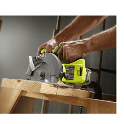 RYOBI P507-PSK005 ONE+ 18V Cordless 6-1/2 in. Circular Saw with 2.0 Ah Battery and Charger