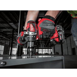 Milwaukee 2902-20 M18 18-Volt Lithium-Ion Brushless Cordless 1/2 in. Compact Hammer Drill Tool Only