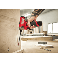 Milwaukee 2551-22-48-11-2420 M12 FUEL SURGE 12V Lithium-Ion Brushless Cordless 1/4 in. Hex Impact Driver Compact Kit with 2.0 Ah Battery