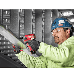 Milwaukee 2551-22-2457-20 M12 FUEL SURGE 12V Lithium-Ion Brushless Cordless 1/4 in. Hex Impact Driver Compact Kit w/ M12 3/8 in. Ratchet