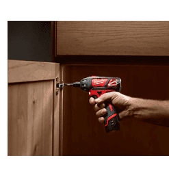 Milwaukee 2401-22-2456-20 M12 12-Volt Lithium-Ion Cordless 1/4 in. Hex Screwdriver and 1/4 in. Ratchet Combo Kit (2-Tool)