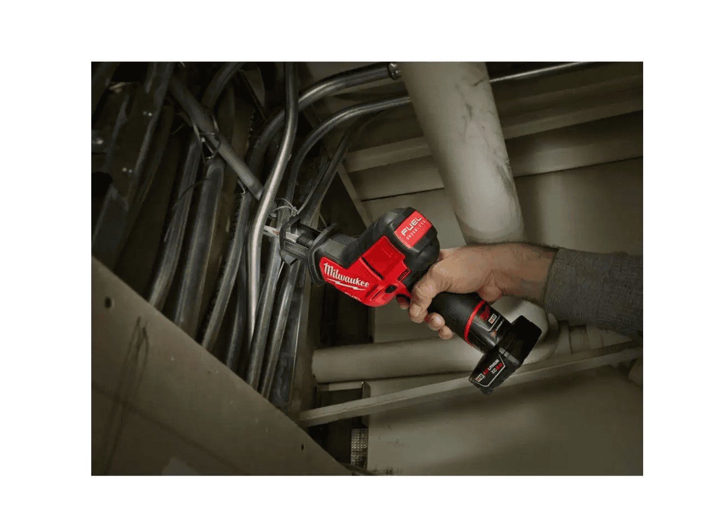 Milwaukee Reciprocating Saw 2520-20 M12 FUEL 12V Lithium-Ion Brushless Cordless HACKZALL (Tool-Only)