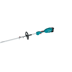 Makita XUX02SM1X4 18V LXT Lithium-Ion Brushless Cordless Couple Shaft Power Head Kit w/String Trimmer & 10 in. Pole Saw Attachments 4.0Ah