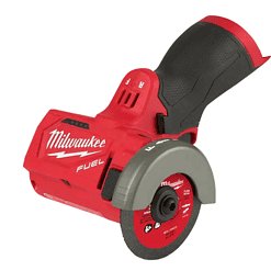 Milwaukee 2522-20-49-94-3000-49-94-3000 M12 FUEL 12-Volt 3 in. Lithium-Ion Brushless Cordless Cut Off Saw (Tool-Only) with 3 in. Metal Cut Off Wheels (6-Pack)