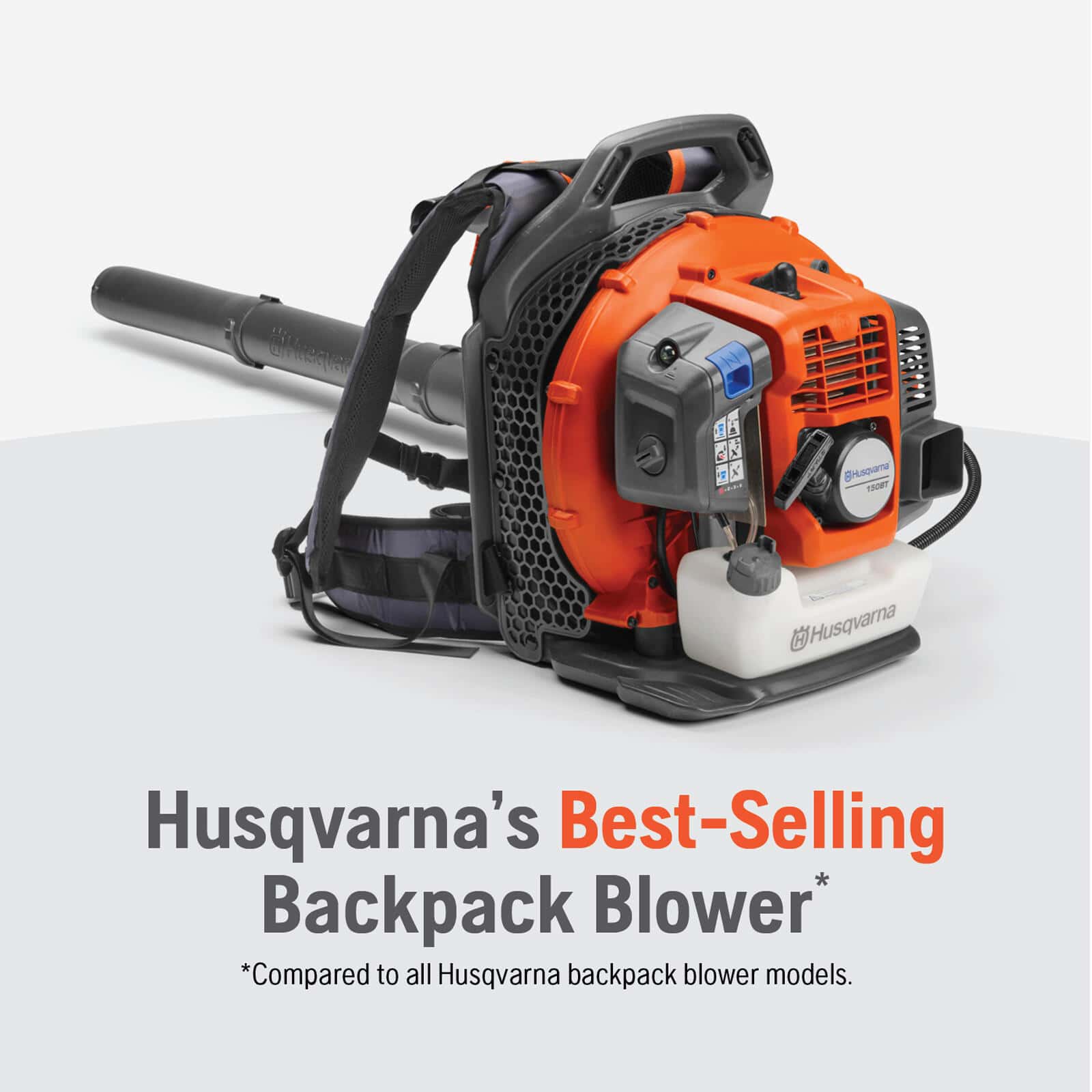 Husqvarna 150BT 51-cc 2-cycle 270-MPH 765-CFM Gas Backpack Leaf Blower - Image 4