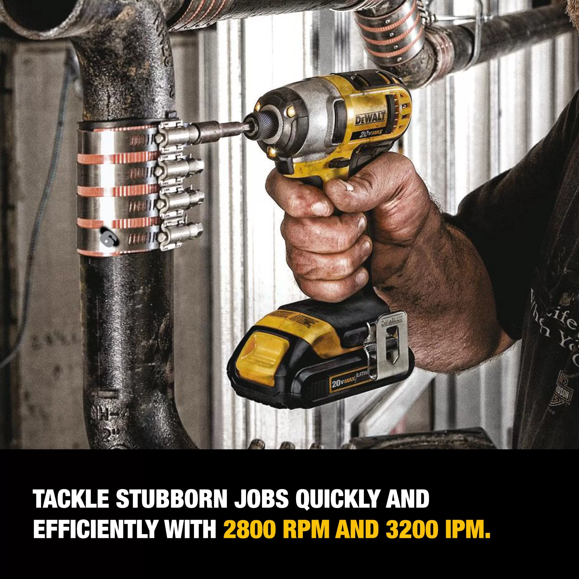 DEWALT DCF885C1 20-volt Max Variable Speed Cordless Impact Driver (1-Battery Included) - Image 5