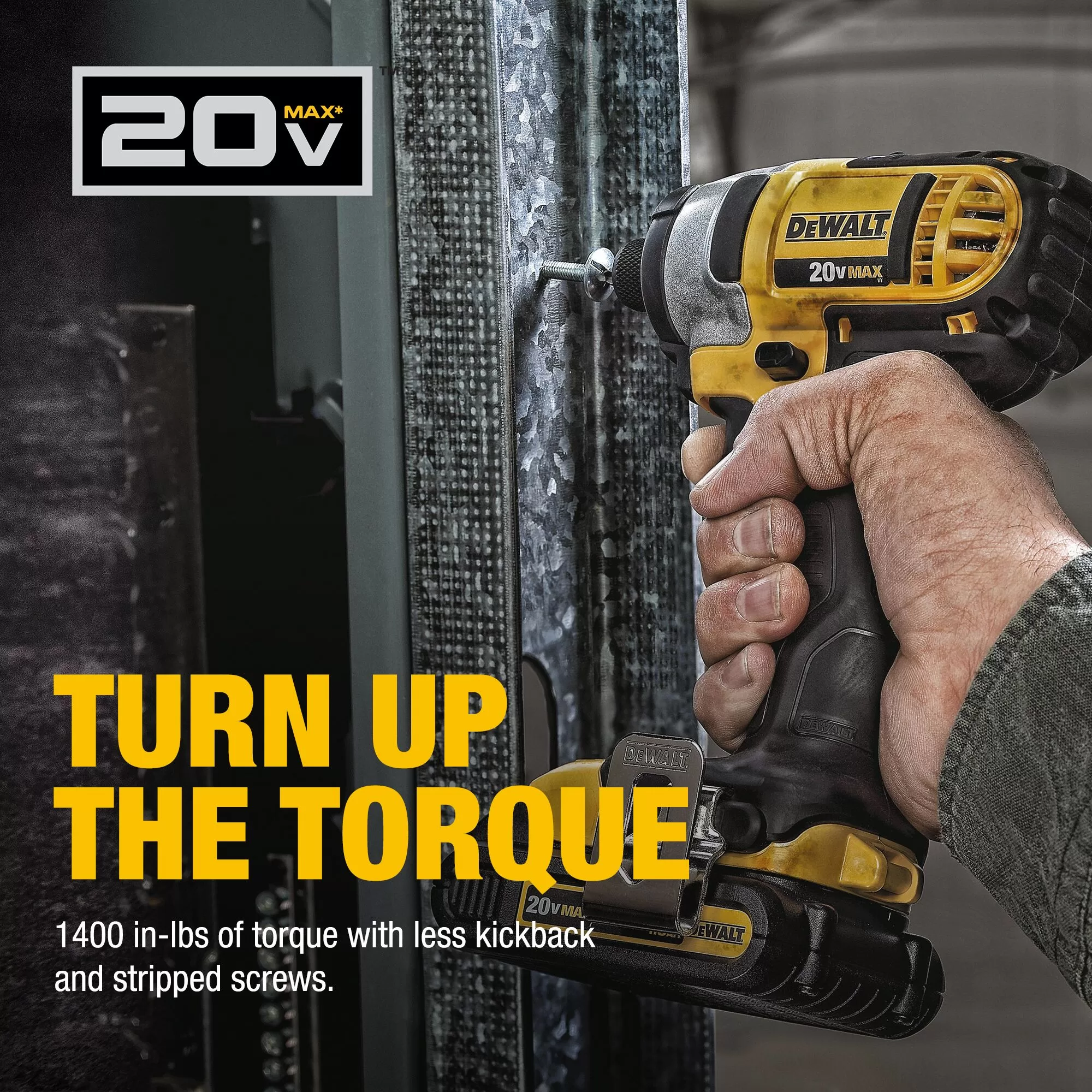 DEWALT DCF885C1 20-volt Max Variable Speed Cordless Impact Driver (1-Battery Included) - Image 6