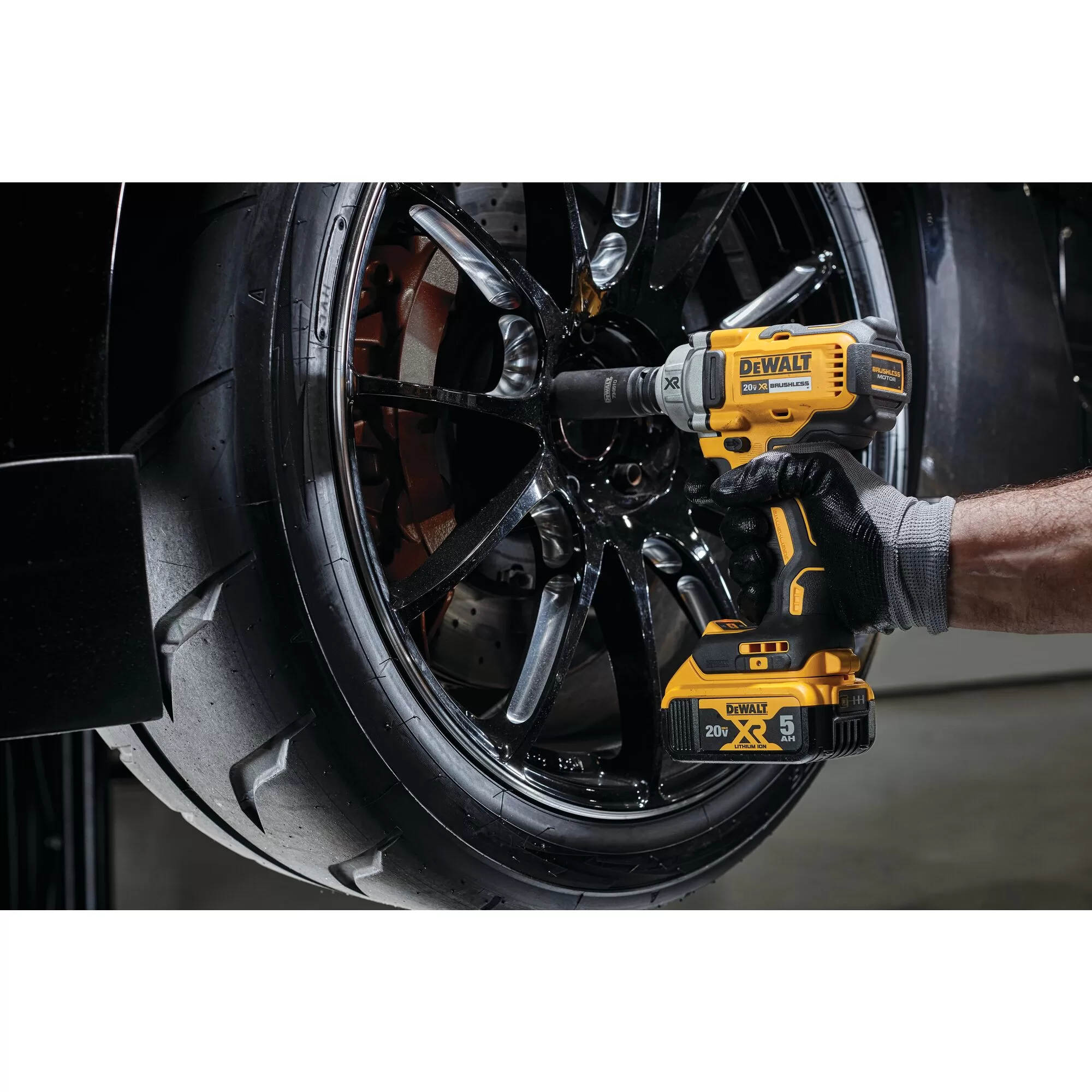 DEWALT 20-volt Max Variable Speed 1/2-in Drive Cordless Impact Wrench (Tool Only) - Image 7