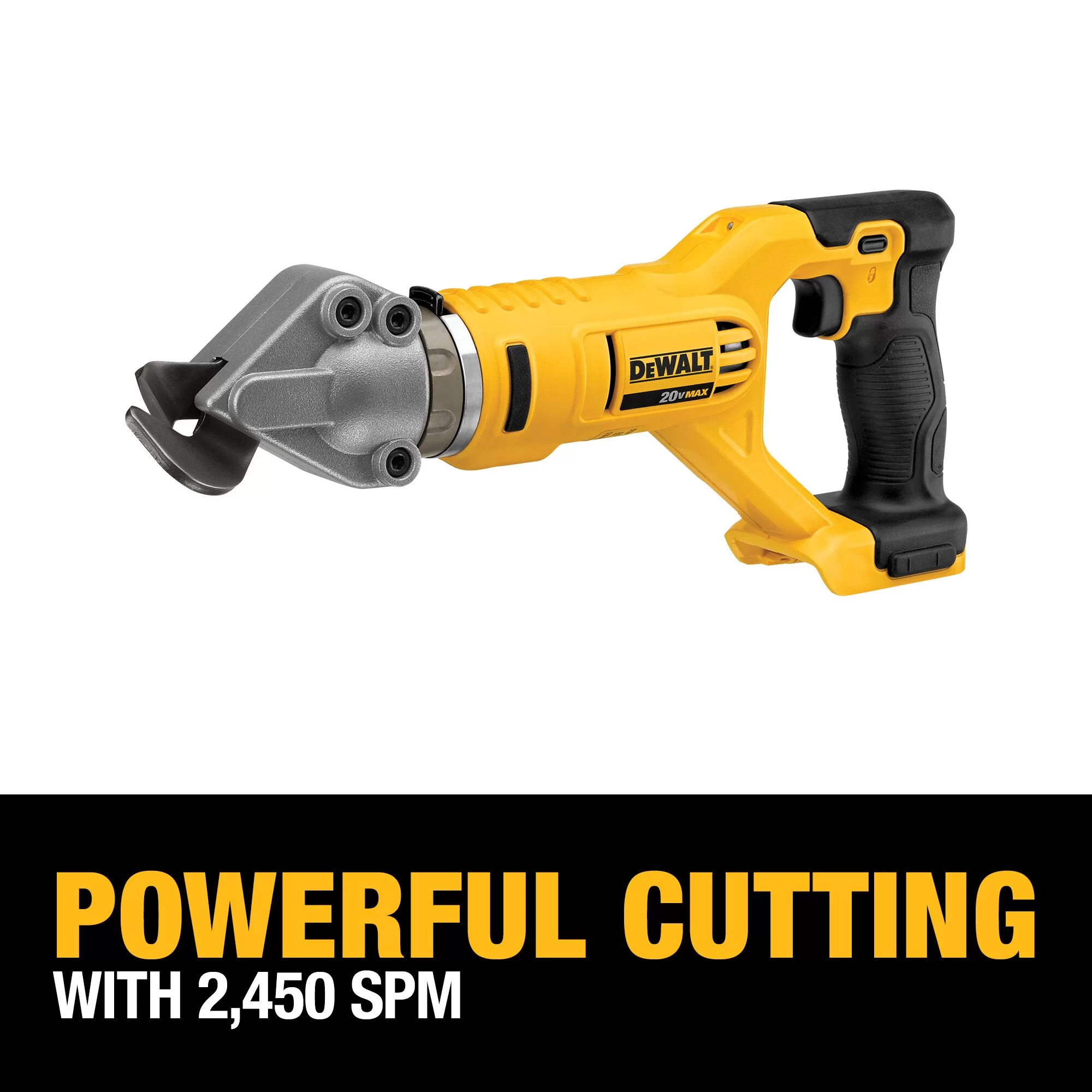 DEWALT 18-Gauge Variable Speed 20-volt Cordless Metal Shears - Image 5