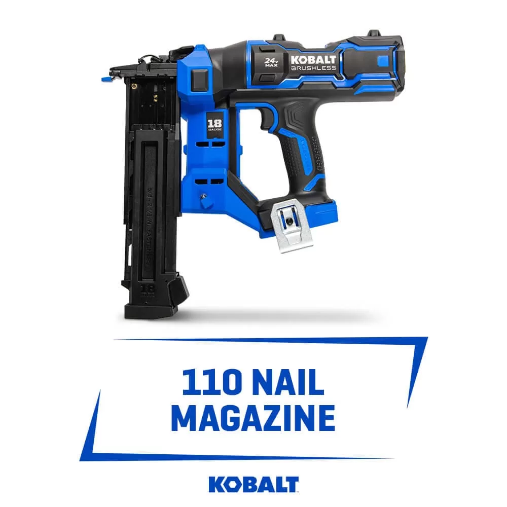 Kobalt 2.125-in 18-Gauge Cordless Brad Nailer (Battery Included) - Image 4