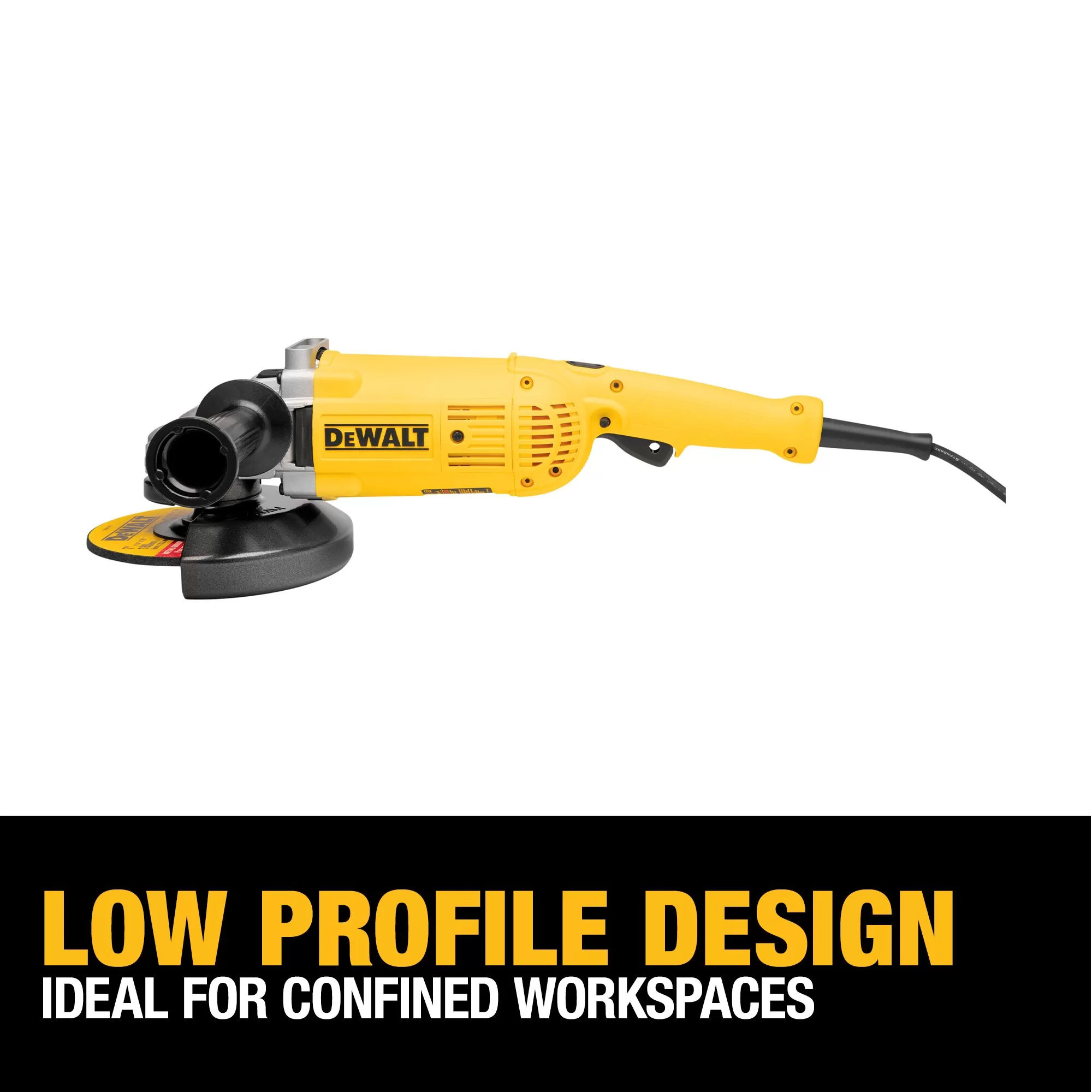 DEWALT 7-in Trigger Switch Corded Angle Grinder - Image 3