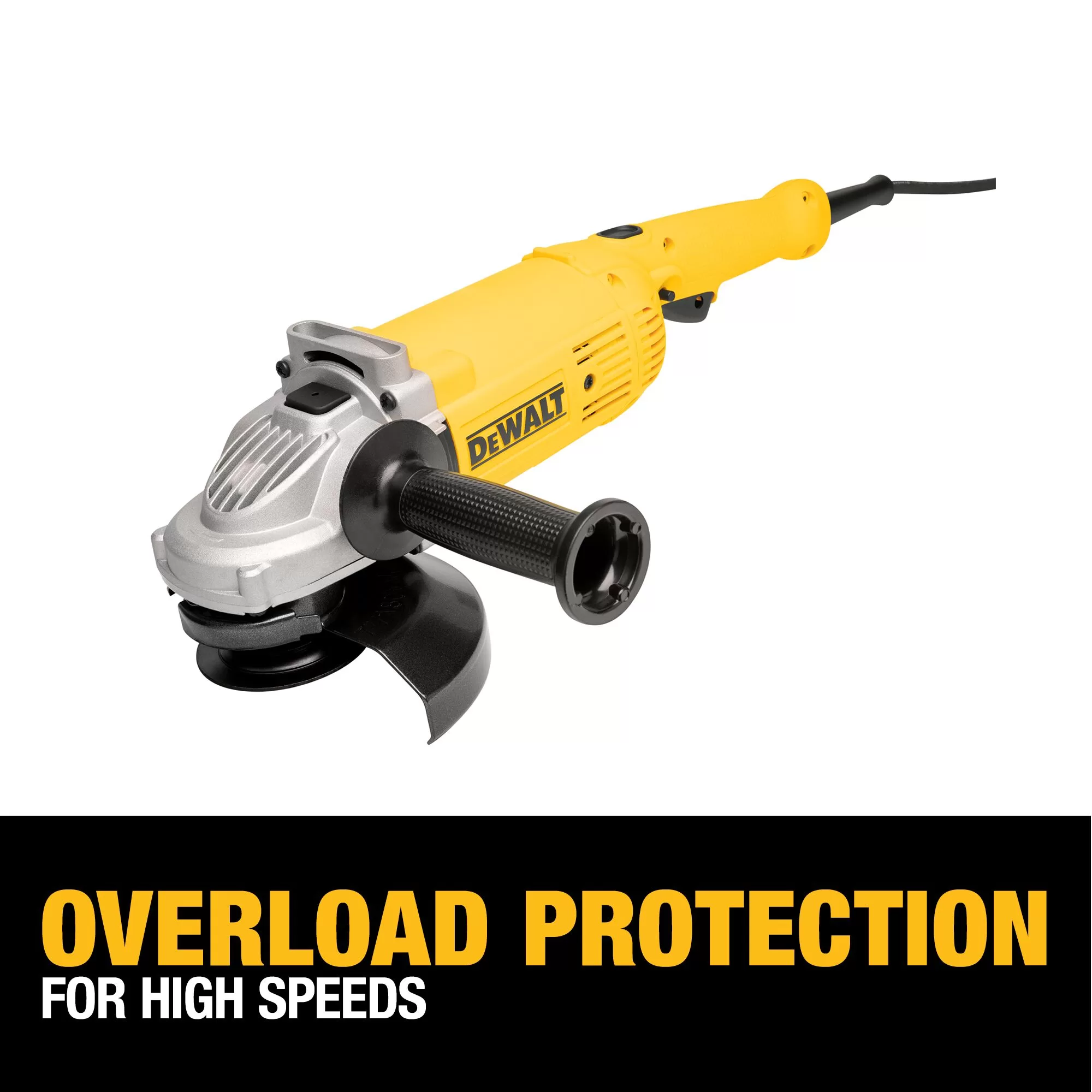 DEWALT 7-in Trigger Switch Corded Angle Grinder - Image 4