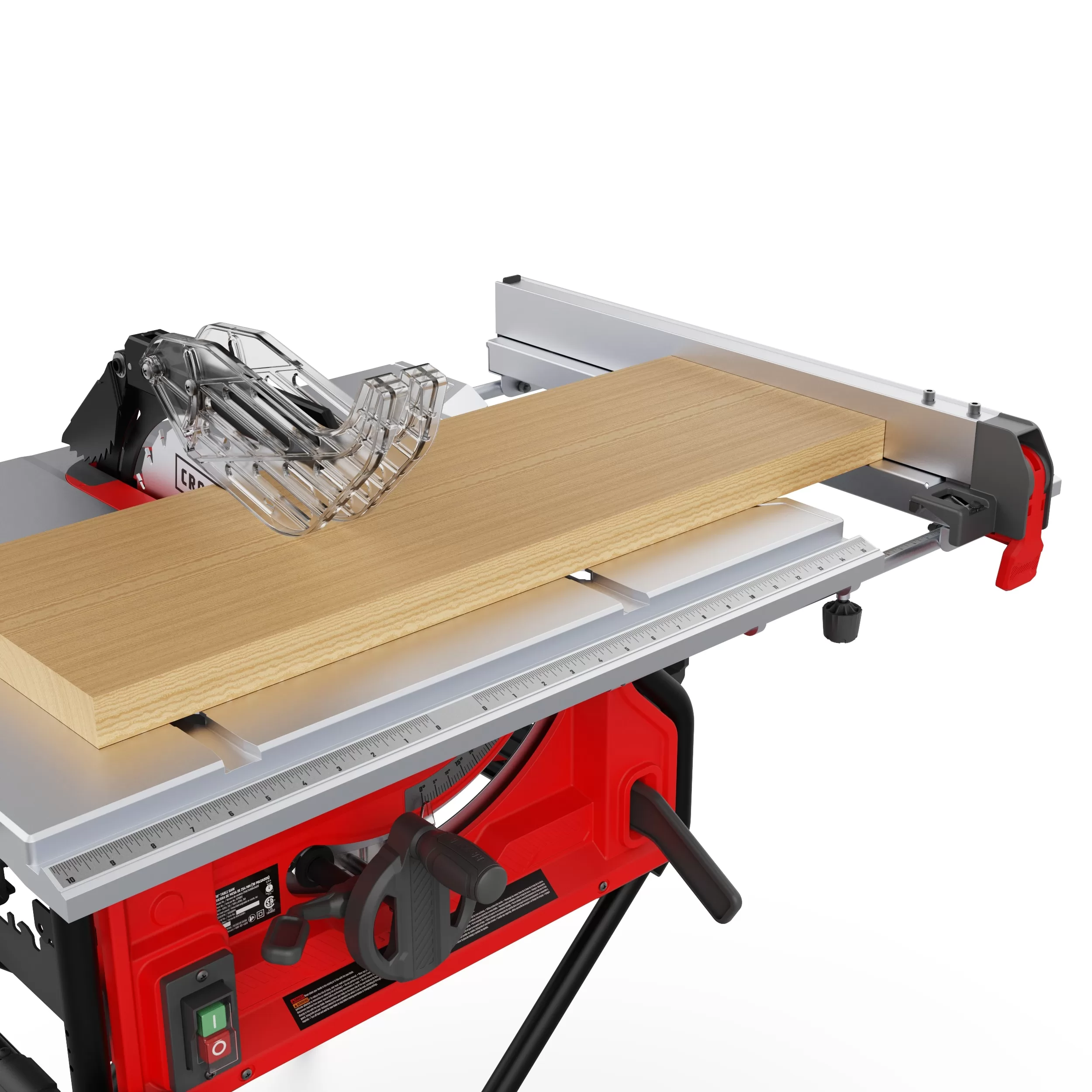 CRAFTSMAN 10-in Carbide-tipped Blade 15-Amp Portable Benchtop Table Saw with Folding Stand - Image 8