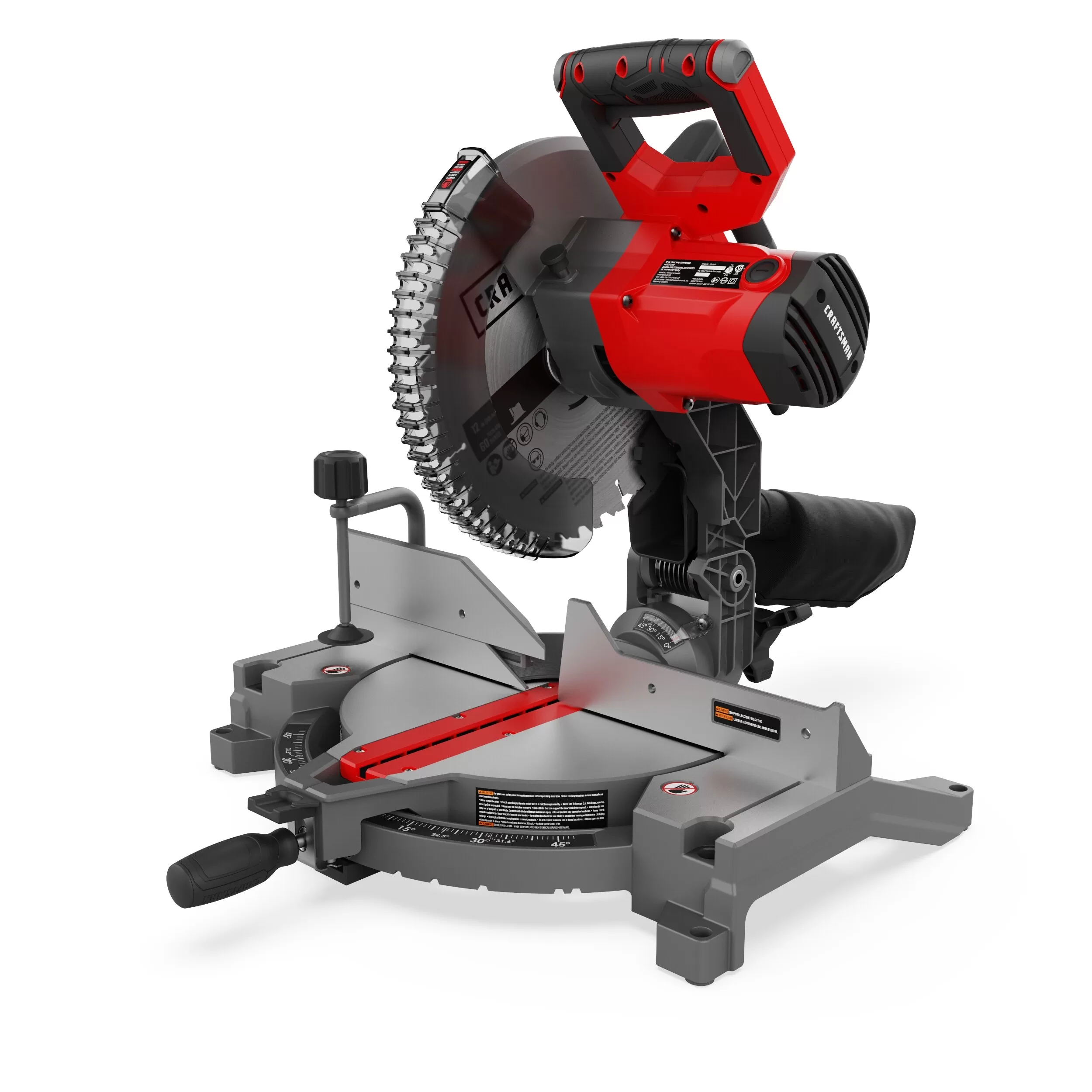 CRAFTSMAN 12-in 15-Amp Single Bevel Miter Saw (Corded) - Image 2