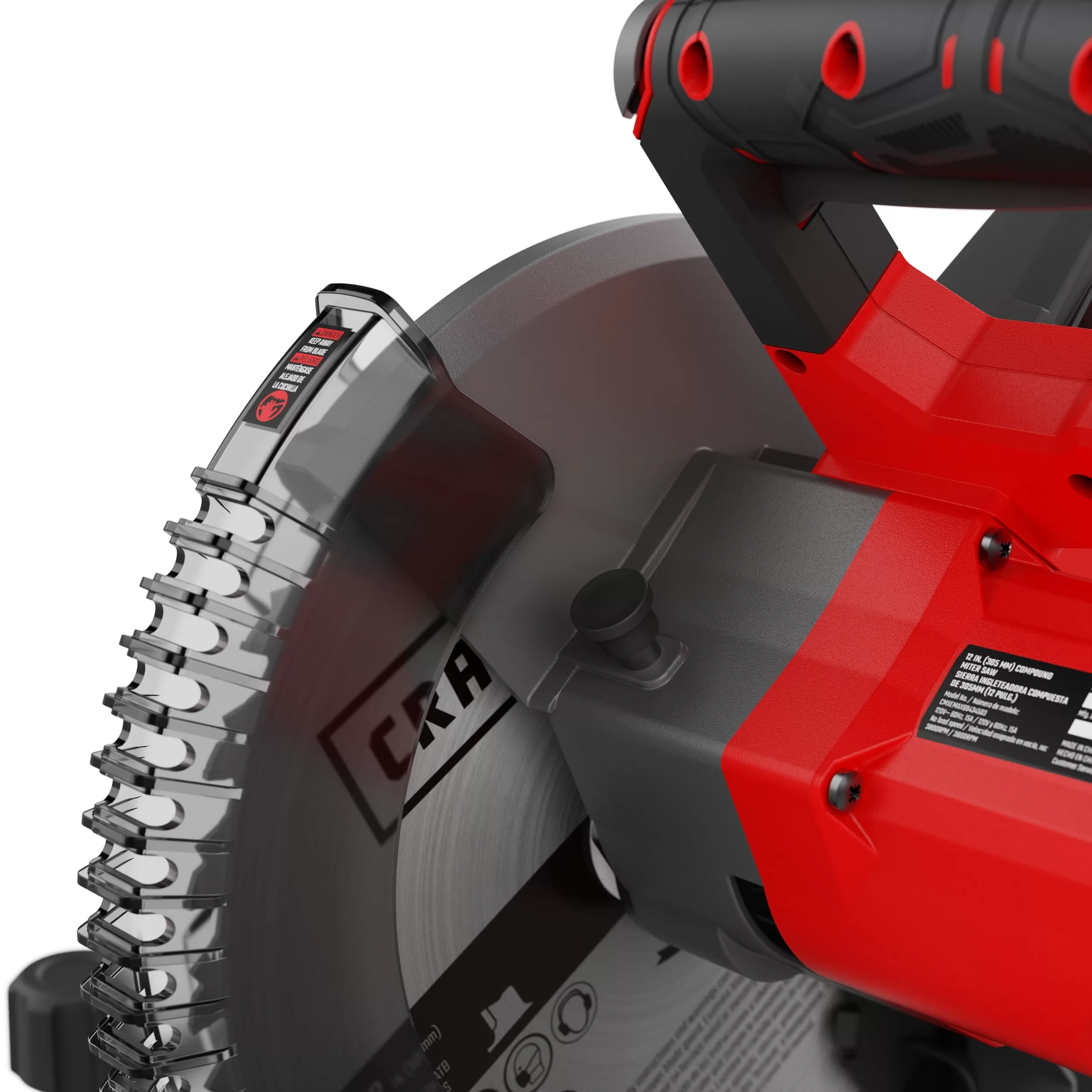 CRAFTSMAN 12-in 15-Amp Single Bevel Miter Saw (Corded) - Image 5