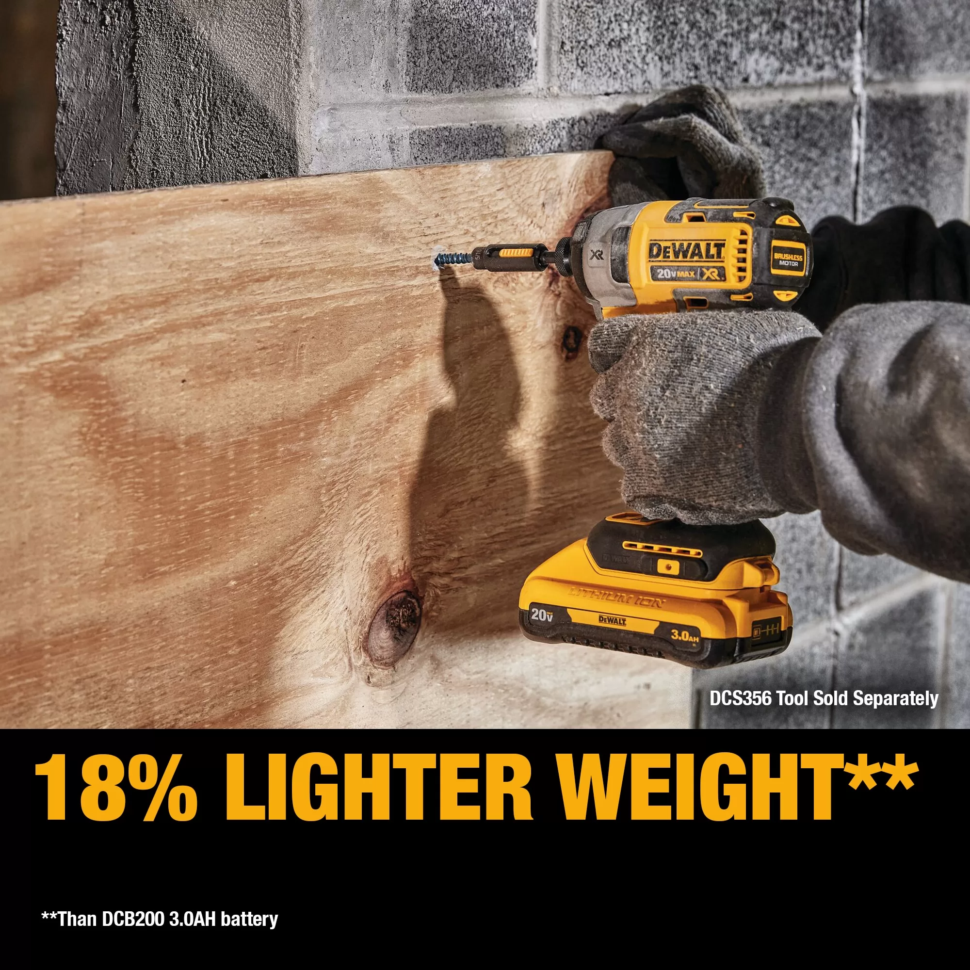 DEWALT 20-Volt 3 Amp-Hour; Lithium Power Tool Battery - Image 3