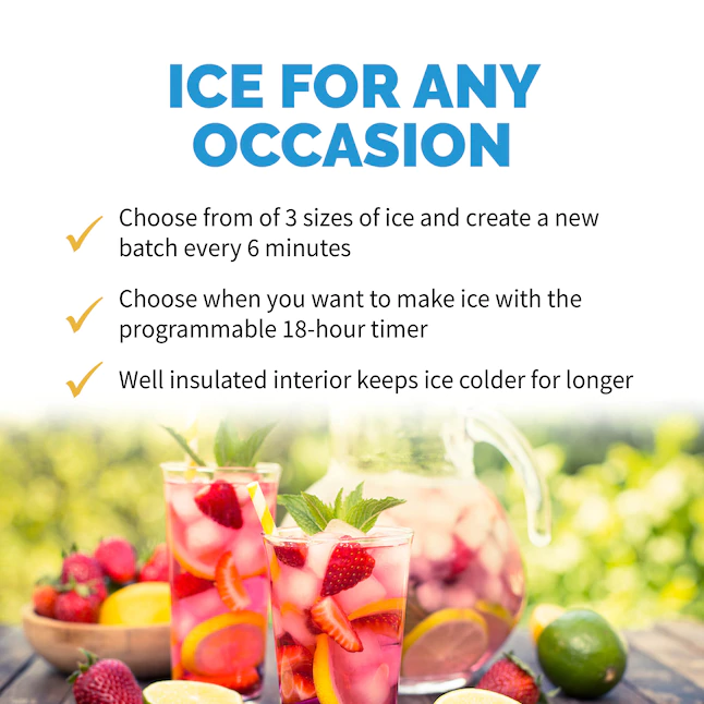 NewAir Portable Ice Maker 50 lb - Image 3