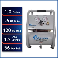 Alternative view of California Air Tools 1-Gallon Single Stage Portable Corded Electric Hot Dog Air Compressor