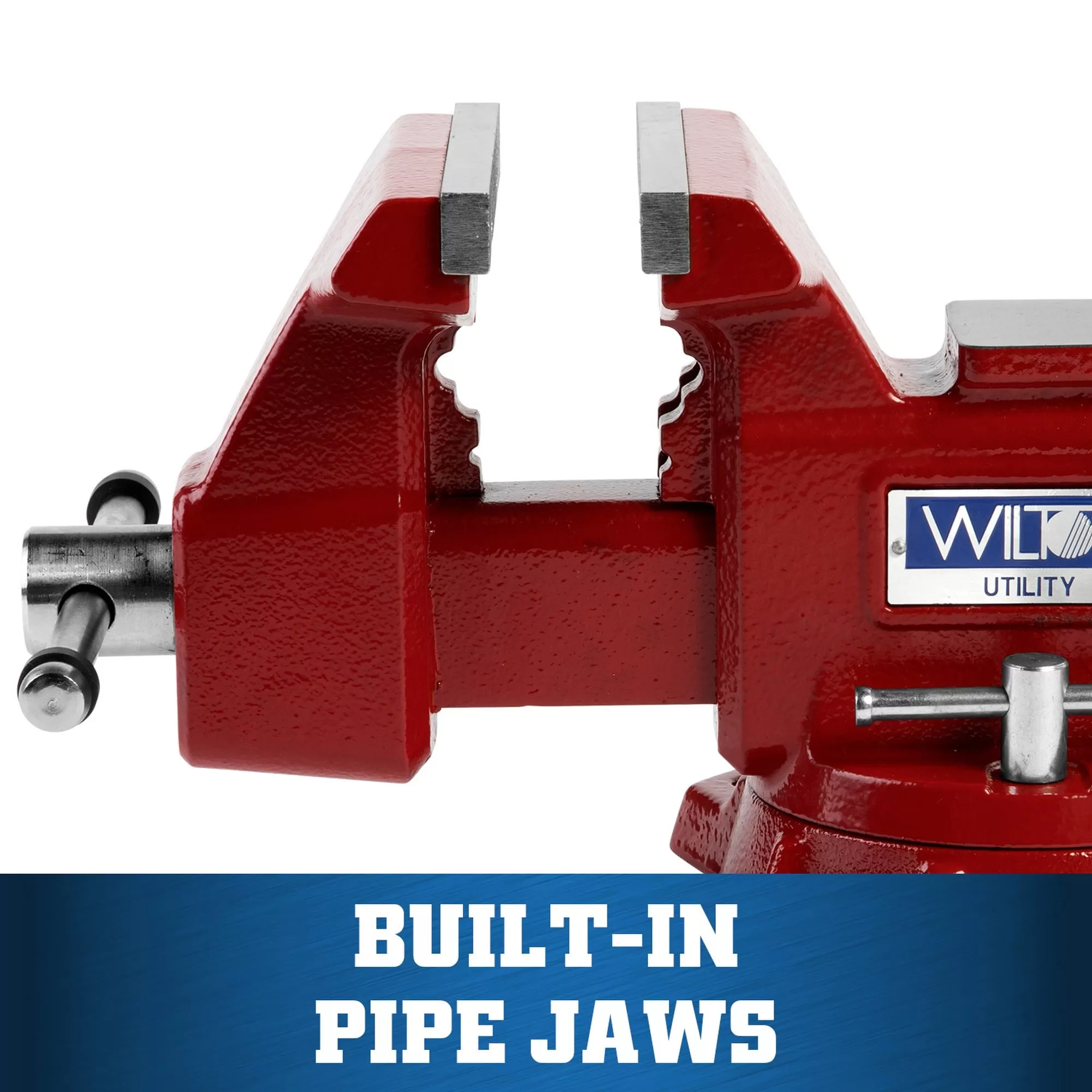 Wilton 5-1/2-in Cast Iron Utility bench Vise - Image 5
