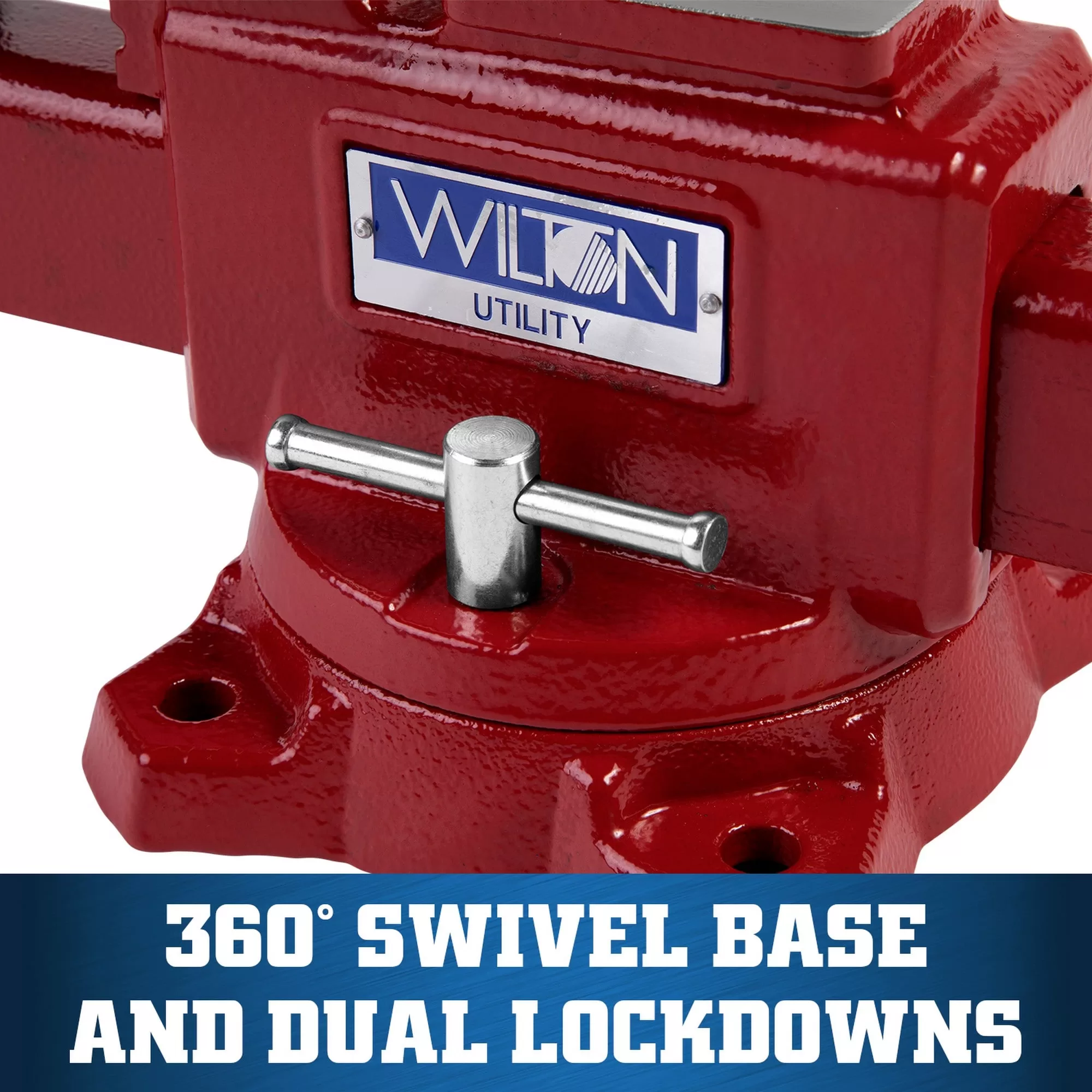 Wilton 5-1/2-in Cast Iron Utility bench Vise - Image 4