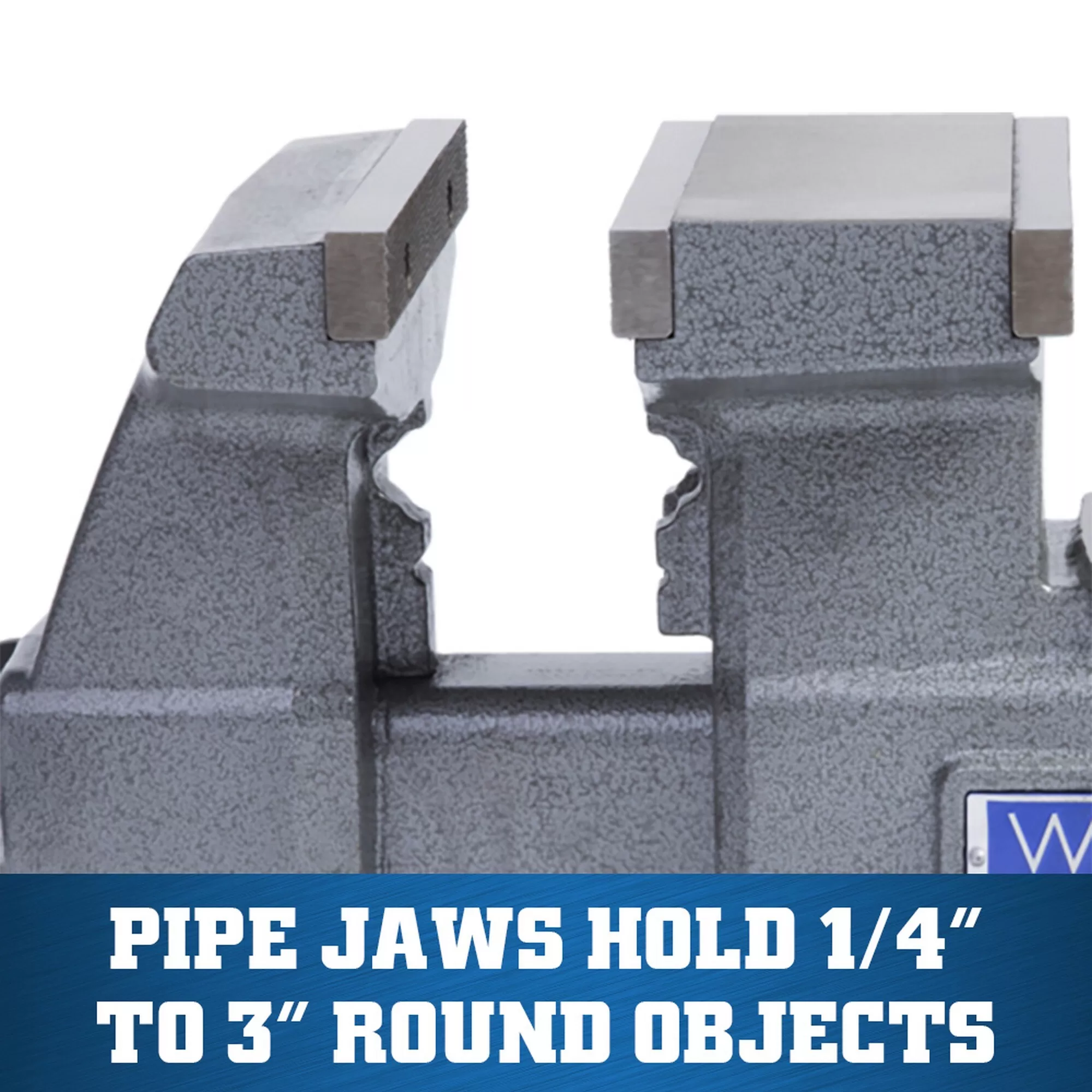 Wilton 6-1/2-in Cast Iron Reversible Bench Vise - Image 6