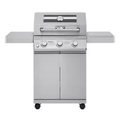 Monument Clearview Stainless Steel 3-Burner Liquid Propane Gas Grill
