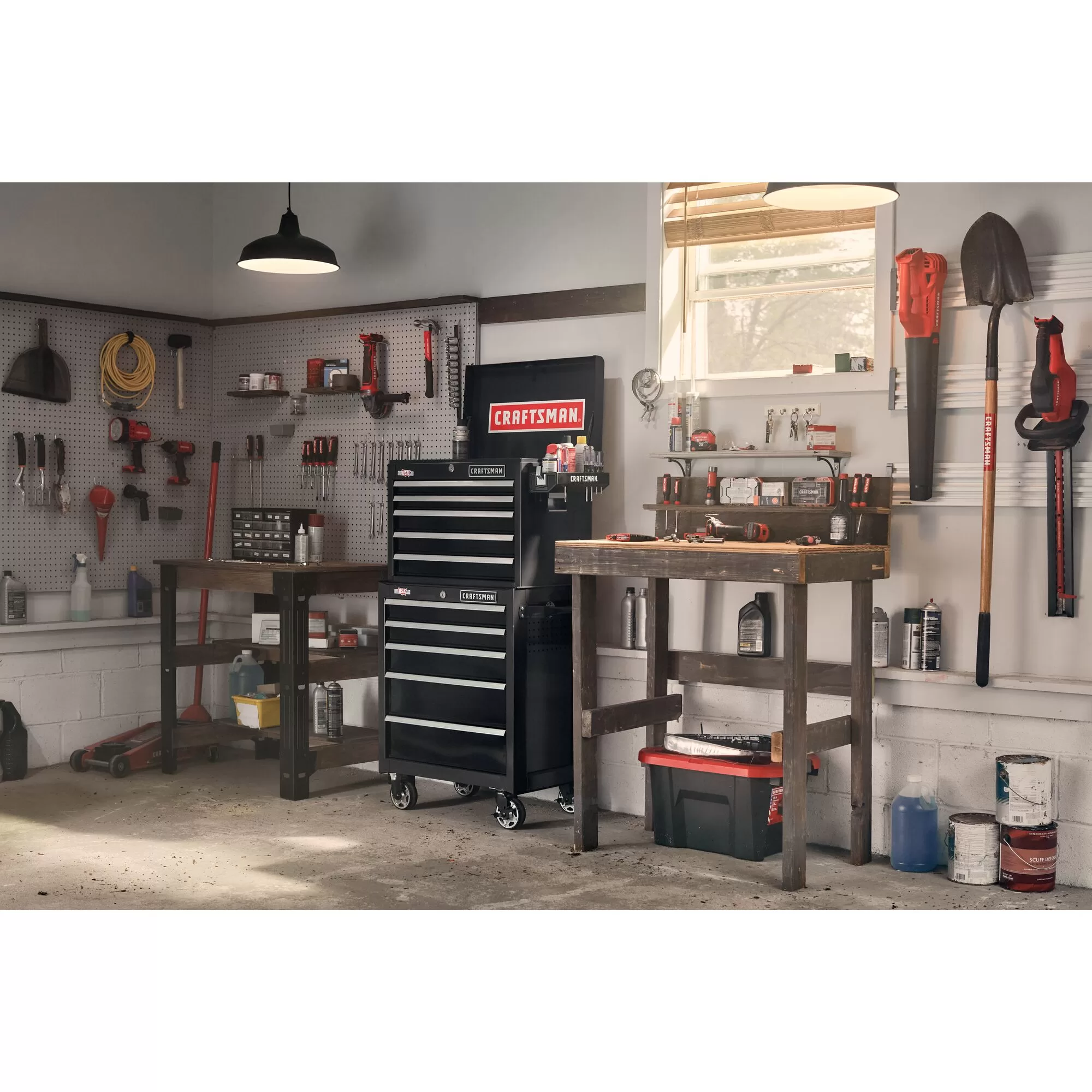 CRAFTSMAN 2000 Series 26-in W x 19.75-in H 5-Drawer Steel Tool Chest (Black) - Image 7