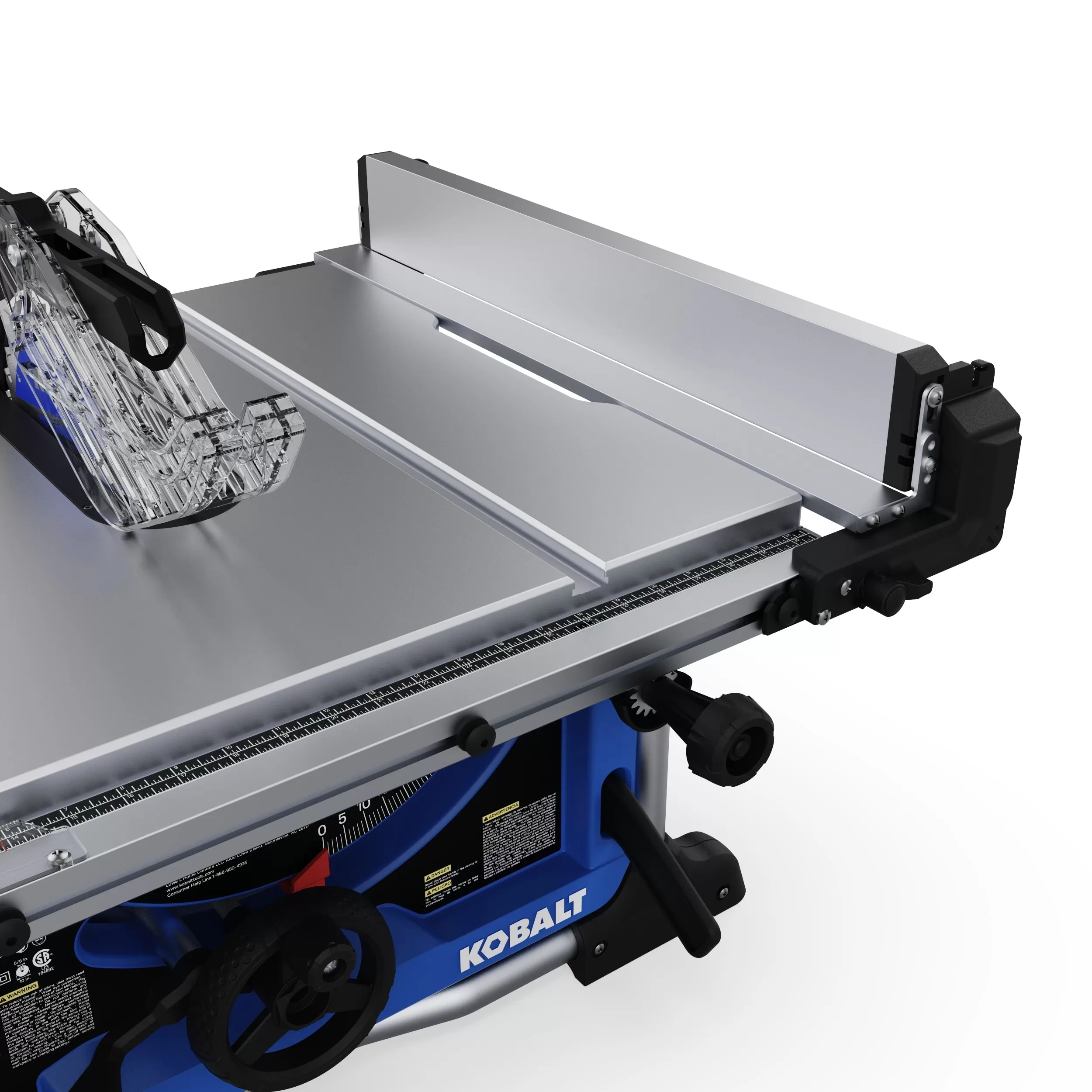 Kobalt 10-in Carbide-tipped Blade 15-Amp Portable Benchtop Table Saw - Image 3