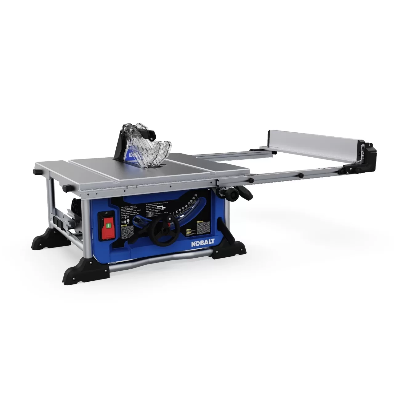 Kobalt 10-in Carbide-tipped Blade 15-Amp Portable Benchtop Table Saw - Image 5