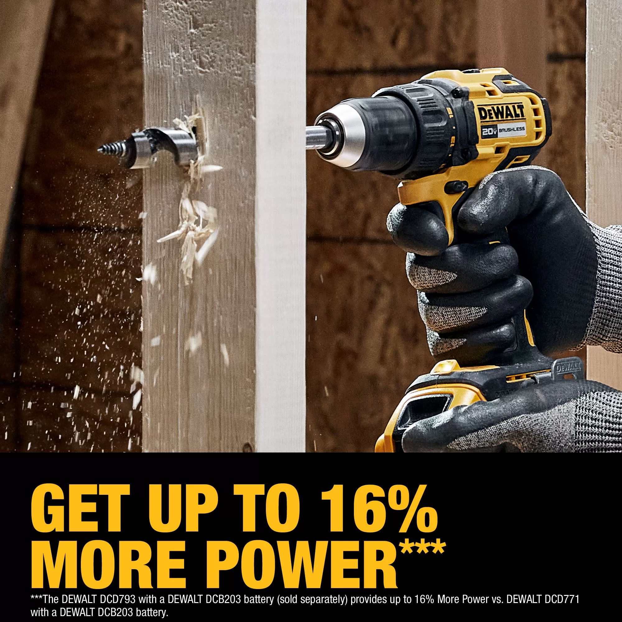 DEWALT DEWALT 20V BRUSHLESS Compact Drill/Driver Kit - Image 5
