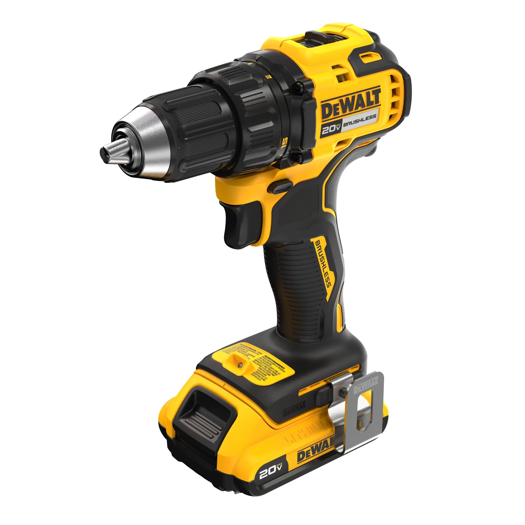 DEWALT DEWALT 20V BRUSHLESS Compact Drill/Driver Kit - Image 8