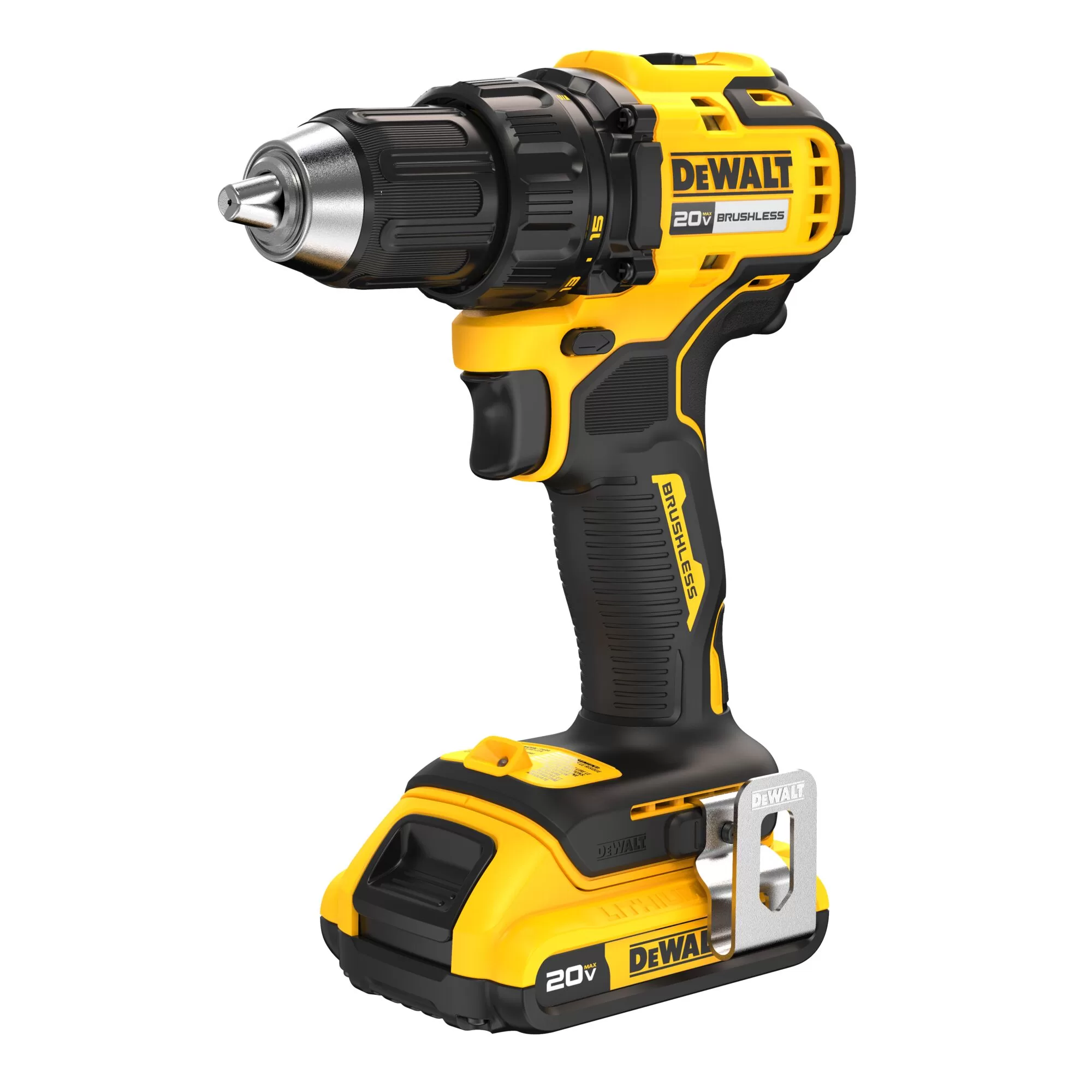 DEWALT DEWALT 20V BRUSHLESS Compact Drill/Driver Kit - Image 6