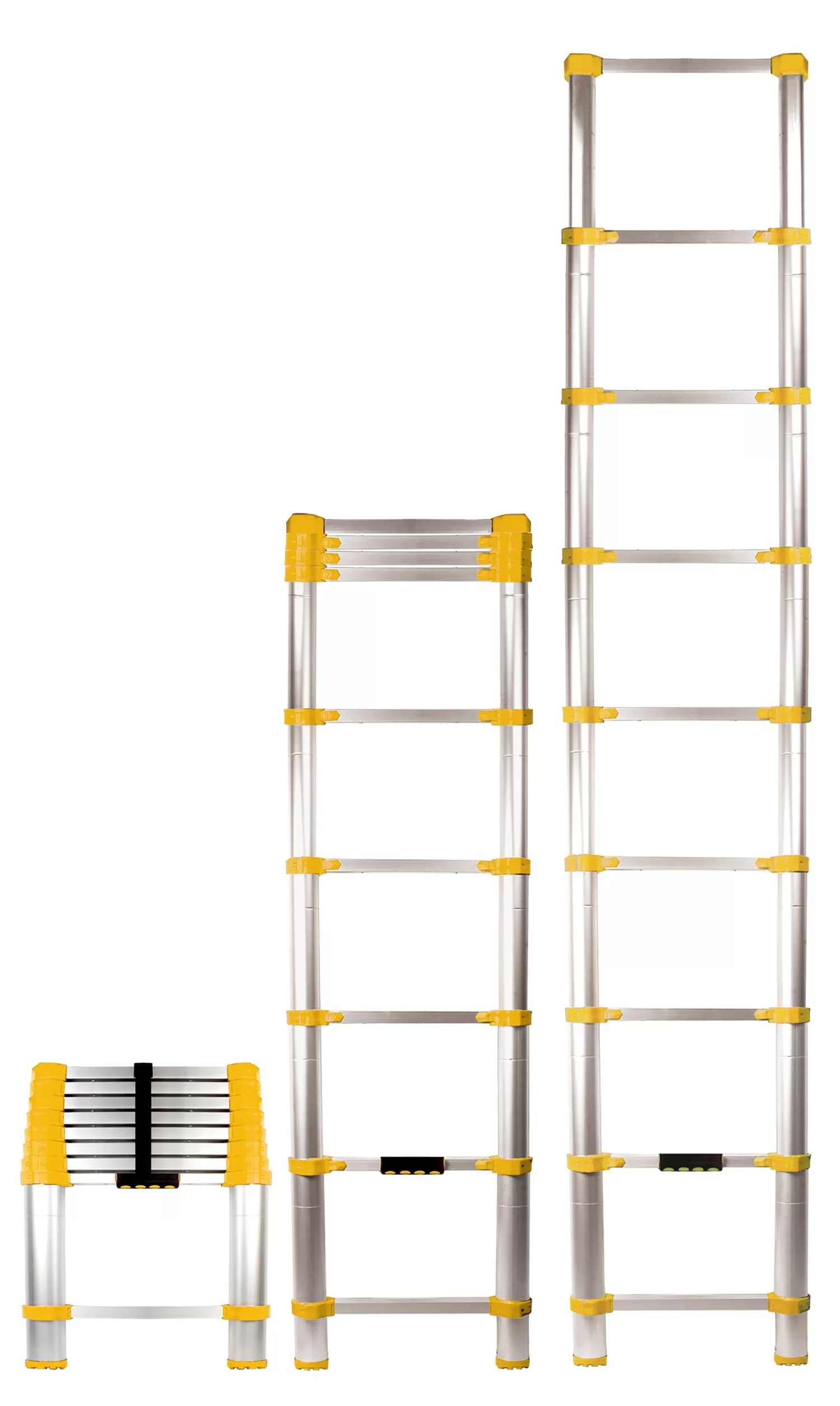 Xtend+Climb Home Aluminum 8.5-ft Type 1- 250-lb Capacity Telescoping Extension Ladder