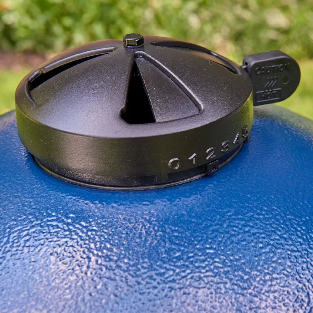 Char-Griller AKORN Kamado Grill, Blue Kamado Charcoal Grill - Image 12