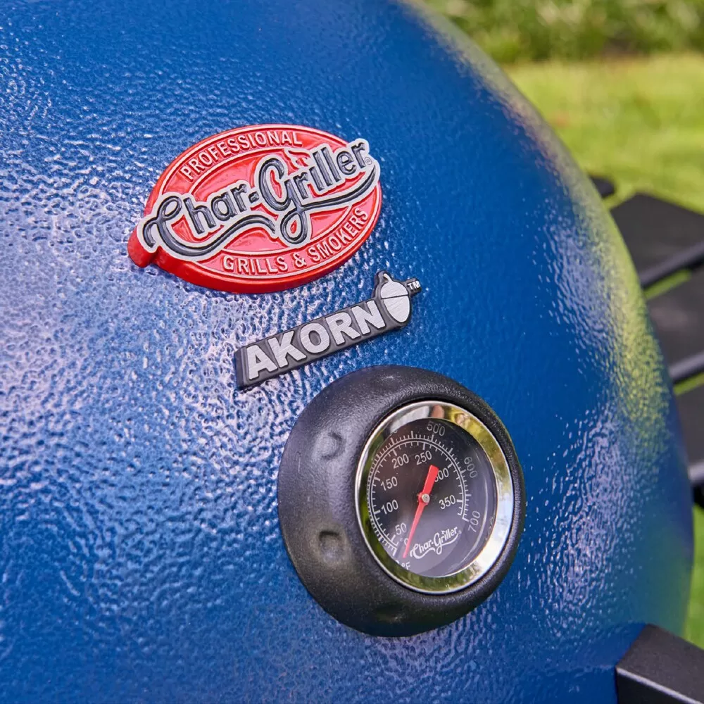 Char-Griller AKORN Kamado Grill, Blue Kamado Charcoal Grill - Image 11