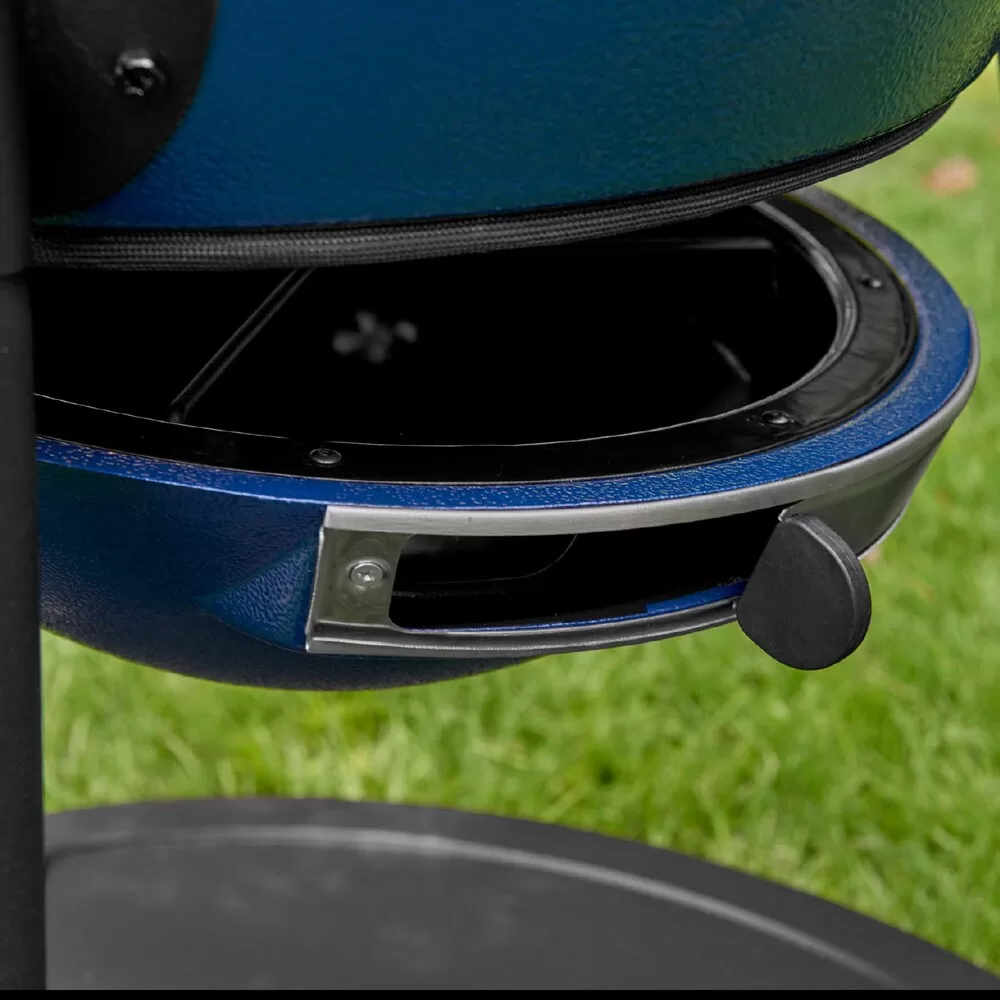 Char-Griller AKORN Kamado Grill, Blue Kamado Charcoal Grill - Image 9