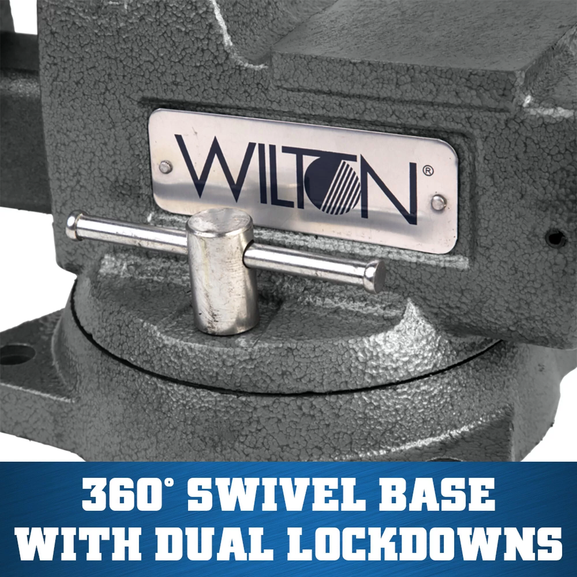 Wilton 740 Series Mechanics Vises- Swivel Base, 4 In. Jaw Width, 4-1/2 In. Jaw Opening, 3-7/8 In. Throat Depth - Image 11
