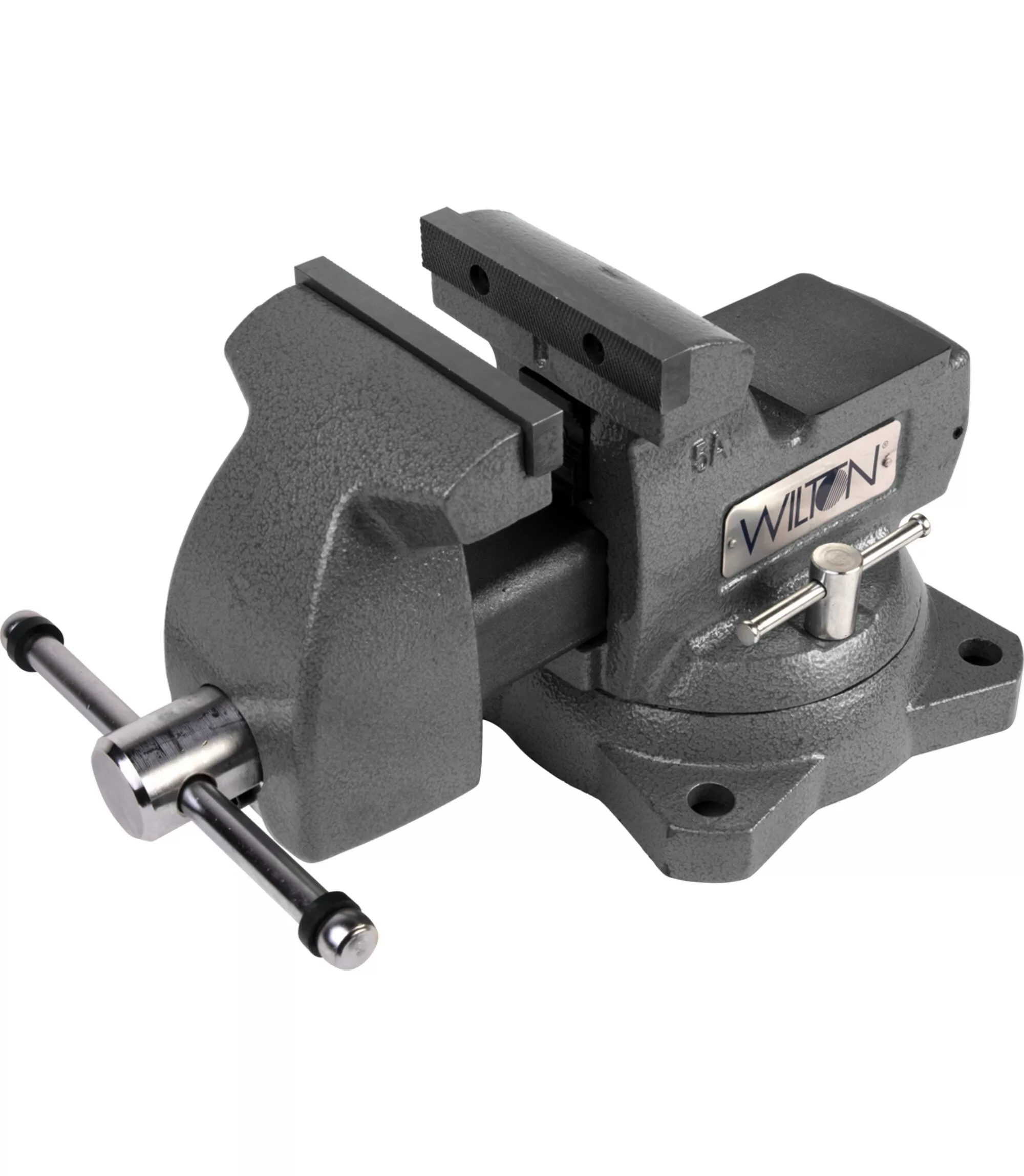 Wilton Mechanic Vise 5 In. Jaw with Swivel Base - Image 4