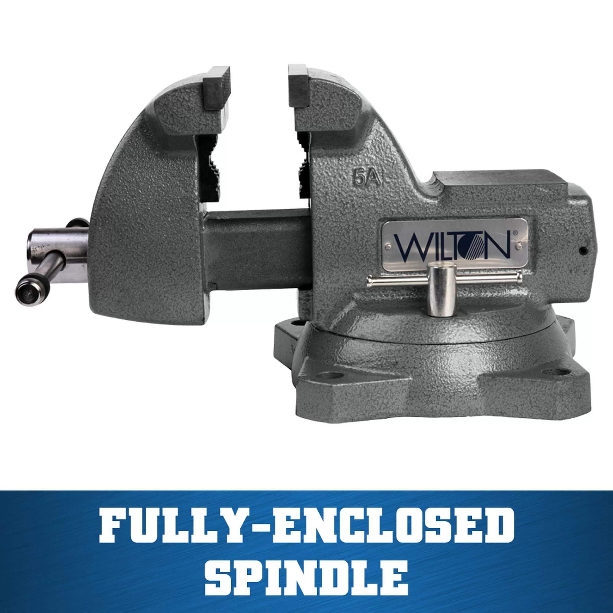 Wilton Mechanic Vise 5 In. Jaw with Swivel Base - Image 12