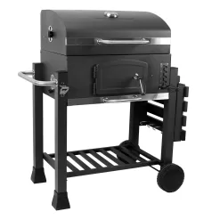Alternative view of GRILLFEST 24-in W Black Charcoal Grill