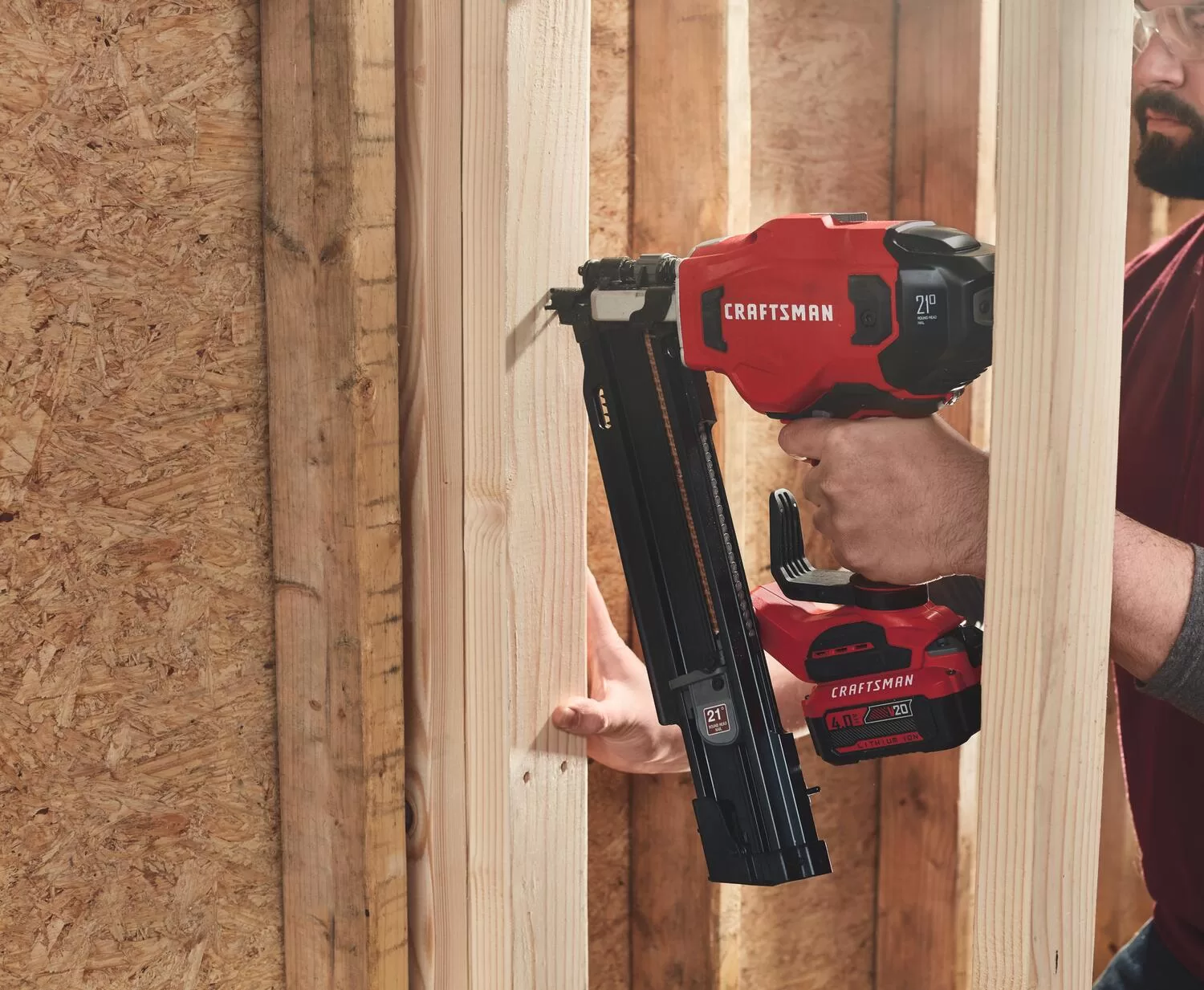 CRAFTSMAN 3.25-in 21-Degree Cordless Framing Nailer - Image 7