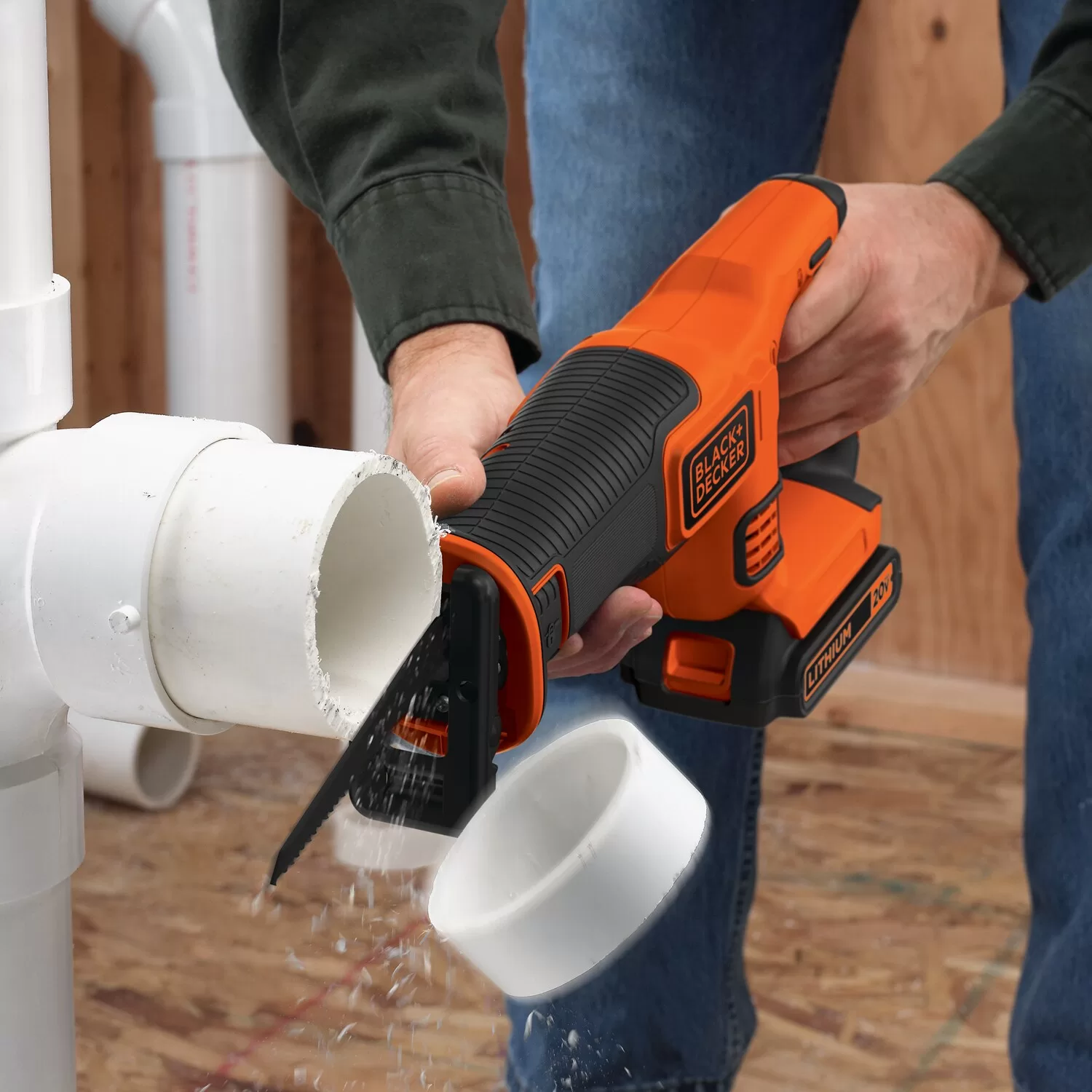 BLACK+DECKER 4-Tool 20-volt Power Tool Combo Kit Case (2 Li-ion Batteries Included and Charger Included) - Image 11