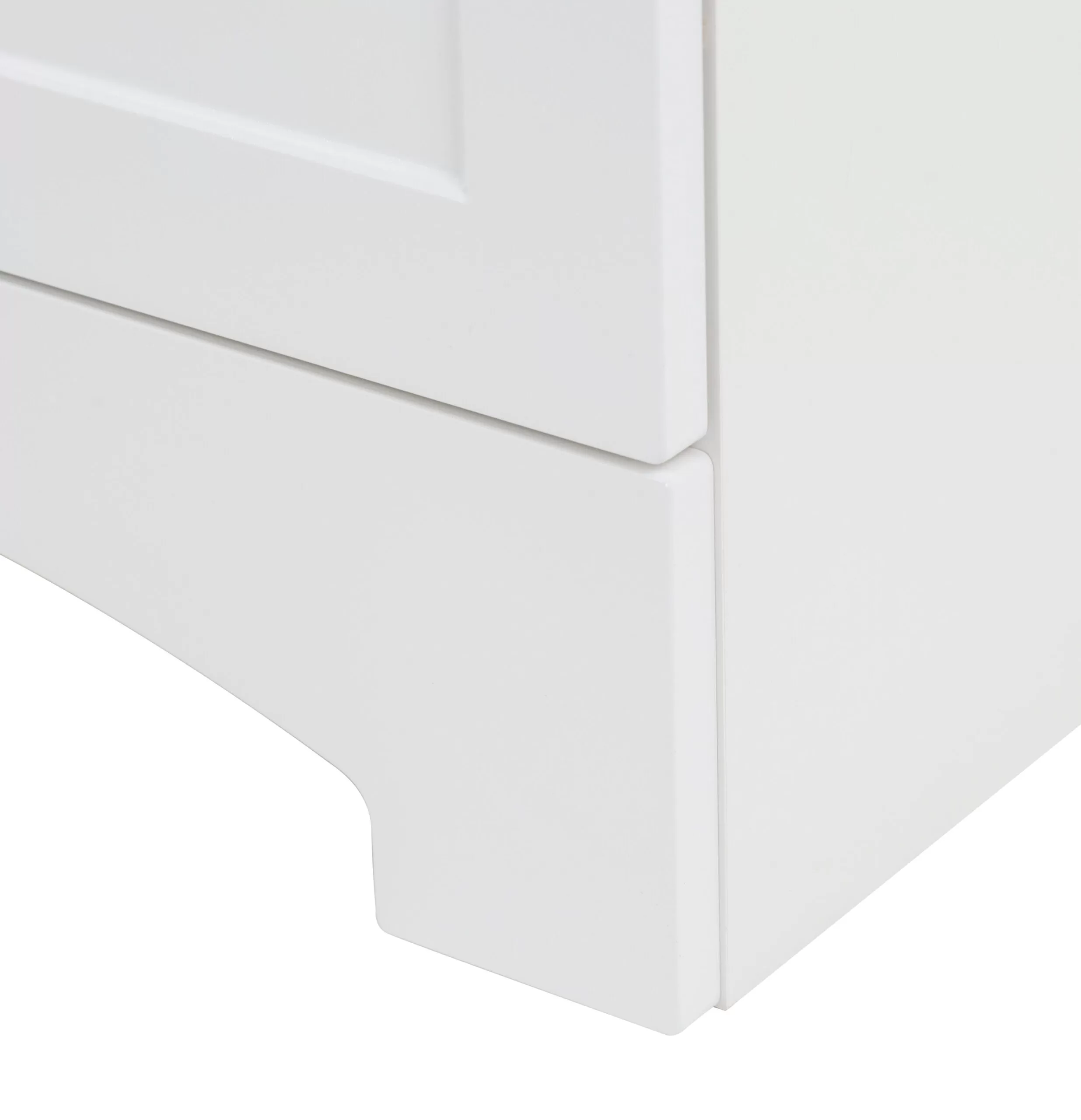 Diamond NOW Cassidy 36-in White Single Sink Bathroom Vanity with White Cultured Marble Top - Image 5